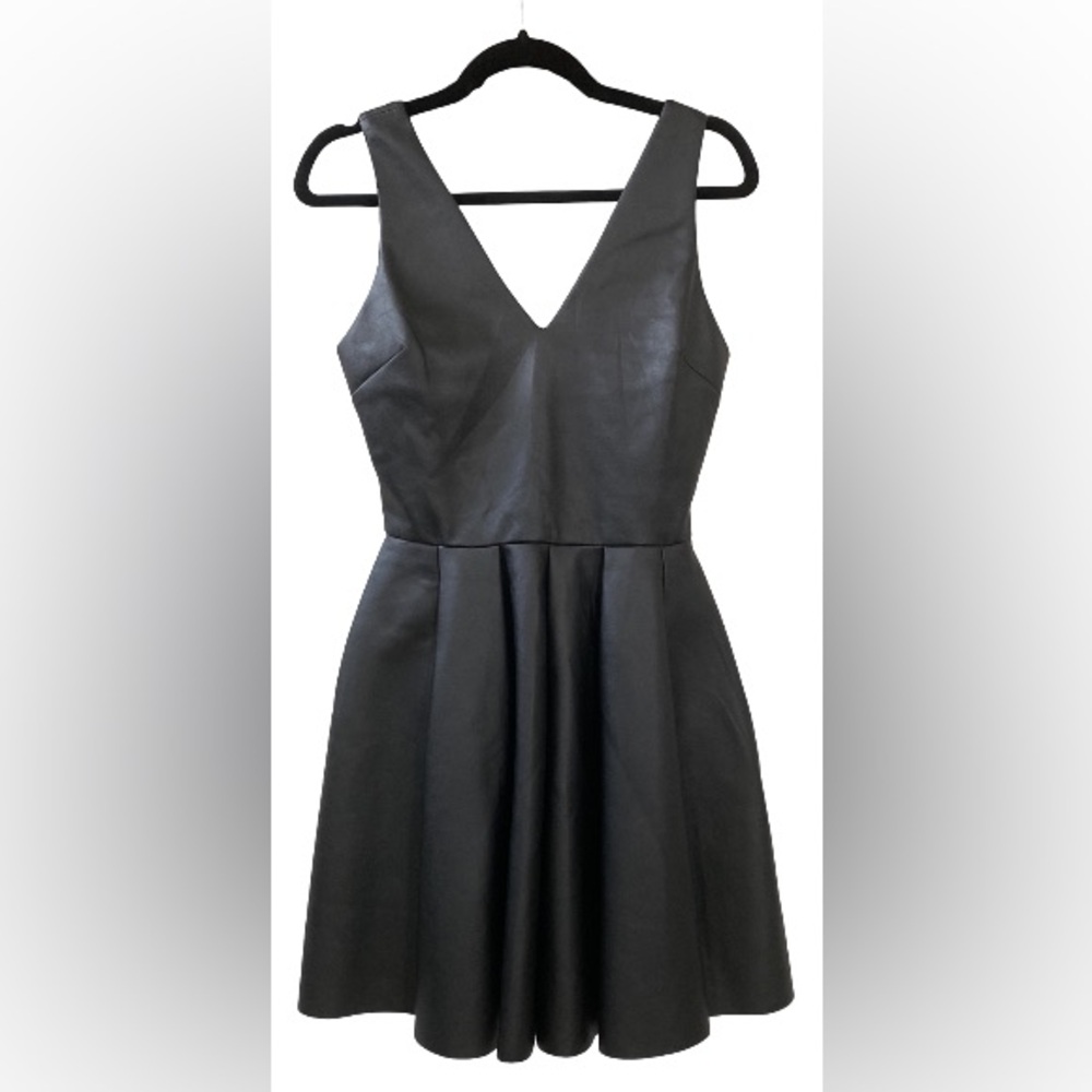 Pleather Dress NEEDS ZIPPER REPAIR NWT from Bloomingdale’s